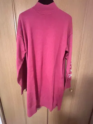 핑크 니트 원피스 XS