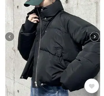 MURUA 2WAY 숏 다운 블랙