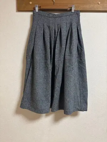 GRANDMA MAMA DAUGHTER 플레어 스커트 그레이