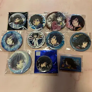 귀멸의 칼날 토미오카 기유 캔뱃지 묶음 판매