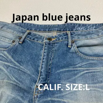 Japan blue jeans 데님 데미지 가공 L CALIF.