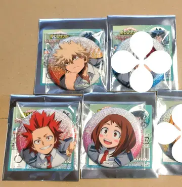 글리터 캔 배지 바쿠고 키리시마 우라라카