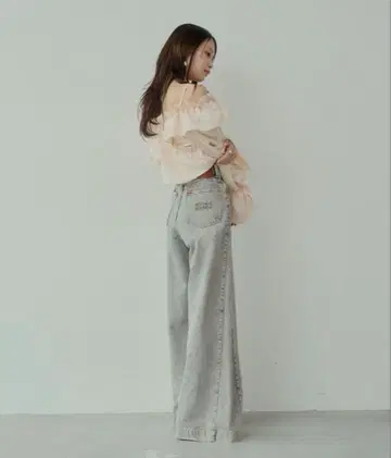 Chico 루즈 와이드 데님