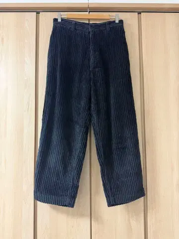 [ S ] Niche 코듀로이 와이드 팬츠 다크 네이비