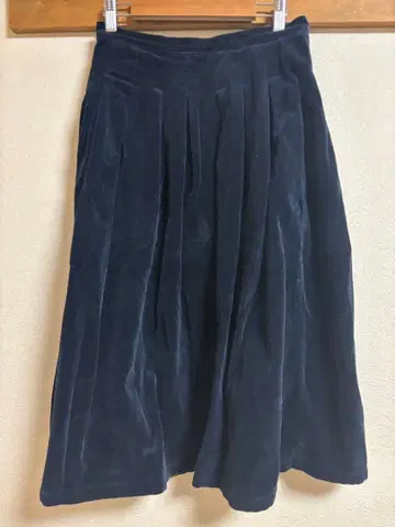 GRANDMA MAMA DAUGHTER 네이비 플레어 스커트