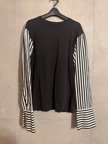 DRIES VAN NOTEN 스트라이프 긴팔 티셔츠