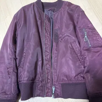 MA-1 스타일 자켓 퍼플