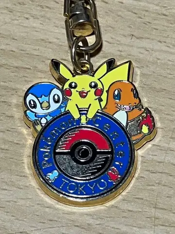 레어 포켓몬 센터 도쿄 로고 키링 2007년