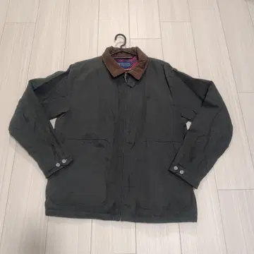 BeverlyHillsPoloClub 그레이 코튼 밀리터리 자켓 L