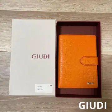 [ 새상품 ] GIUDI 지우디 이탈리아제 통원 지갑 카드 케이스 소가죽