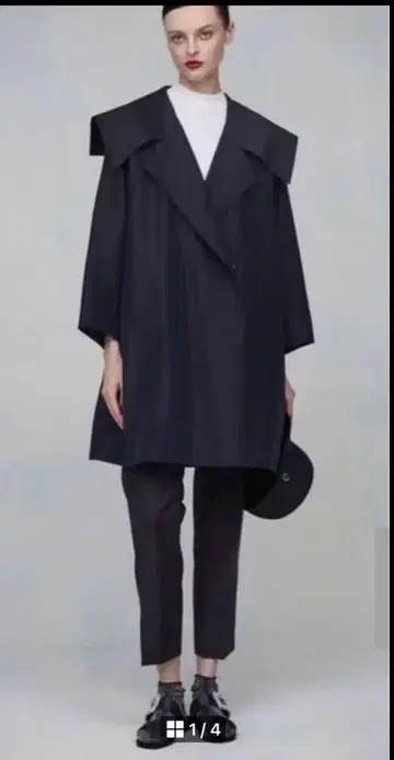 드로어 실크 코트 미사용 완판템