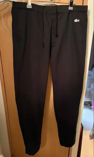 라코스테 빔즈 별주 이지 조거 팬츠 블랙 트윌 XL 화이트 와니