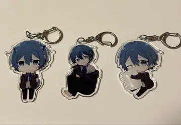 AMPTAK x COLORS 치구사 군, 아크릴 키링 3개 세트