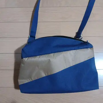 수잔 벨 포에버 벰 백 M 네이비/카멜