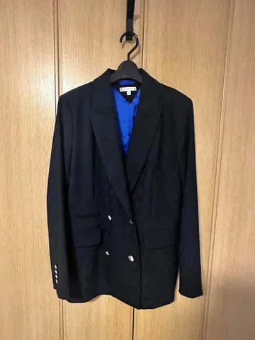 TOMMY HILFIGER 블랙 테일러드 자켓 EUR34