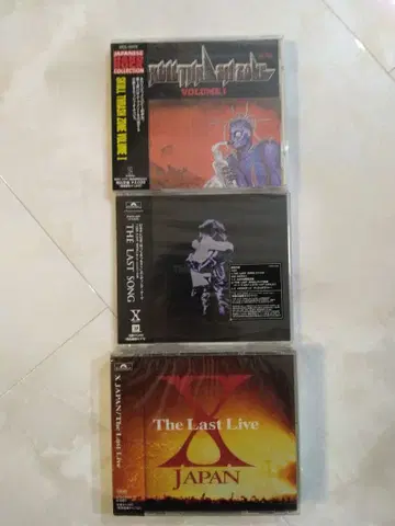 X, X JAPAN CD 세트