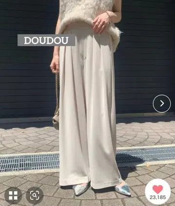 새상품급 [ 누적 판매량 2만 장 돌파! ] 턱 와이드 팬츠