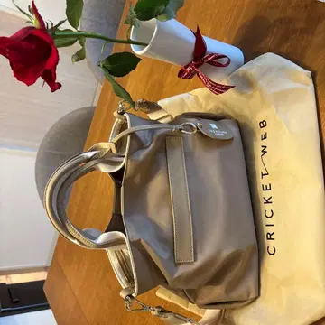 CRICKET WEB 베이지 핸드백