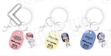 건담 GQuuuuuuX 극락탕 키링 SD 바닥, 냐안, 슈지