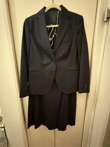 [ NEWYORKER ] 네이비 스커트 수트 13호