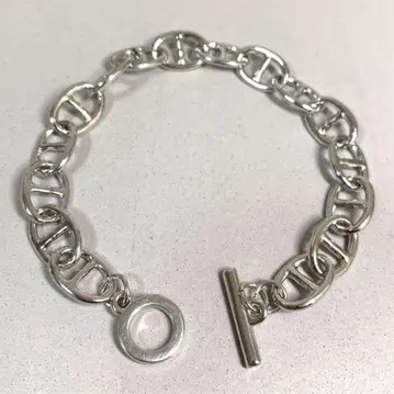 실버 925 앵커 체인 팔찌 제인 덩크