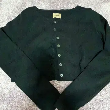 THE SHISHIKUI 블랙 긴팔 가디건