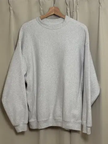 CAHLUMN 헤비웨이트 그레이 트레이닝복