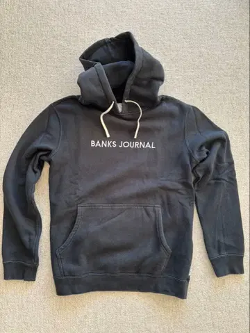 BANKS JOURNAL 블랙 후드티