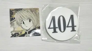 헌터 x 헌터 번호판 아크릴 배지 스티커 크라피카