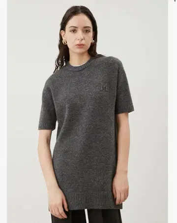 Mila Owen M 모티브 울 블렌드 미니 니트 원피스