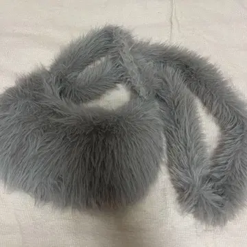 그레이 퍼 숄더백