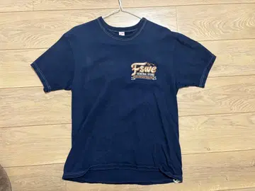 THE FLAT HEAD 플랫 헤드 T셔츠 네이비 사이즈 40