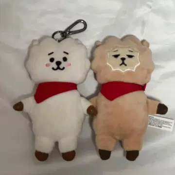 BTS BT21 RJ 봉제 인형 키링 DJ