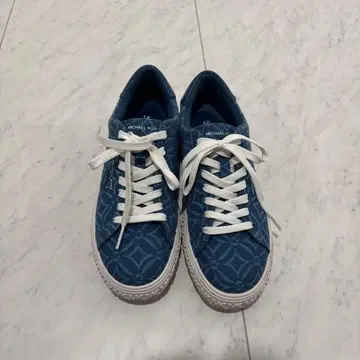 MICHAEL KORS 데님 스니커즈 파랑