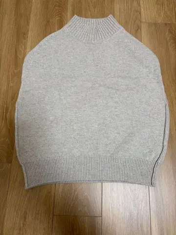 [ 북유럽, 생활의 도구점 ] 하이넥 울 니트 베스트 아이보리