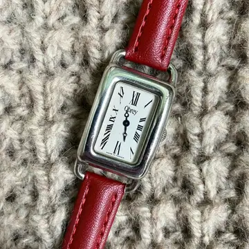 작동 Obrey 실버 손목시계 프랑스제 Obrey 워치 은무가공