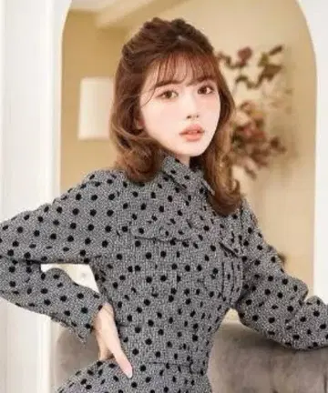 Darich 플로키 도트 자켓