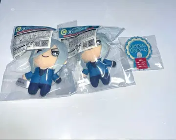 가정교사 히트맨 REBORN 히코쿠지 스쿠알로 봉제 인형 네임 배지