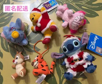 디즈니 봉제 인형 키체인 묶음 판매 스티치 푸우 체셔 고양이