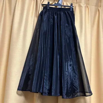 미사용 새상품 SYSORUS 블랙 고져스 플레어 스커트 롱 기장 2만