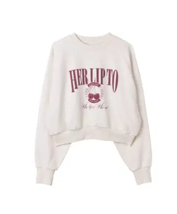 Herlipto 클래식 체리 스웨트셔츠