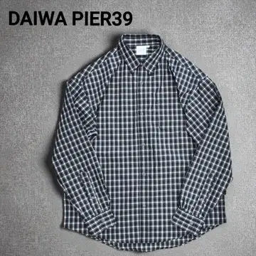 새상품급 DAIWA PIER39 다이와  체크 무늬 긴팔 셔츠