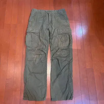 AVIREX 카고 팬츠 올리브색