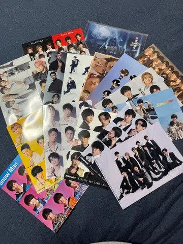 SnowMan 스티커 파일