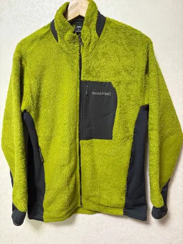 mont-bell 클라이마에어 플리스 자켓 M 그린
