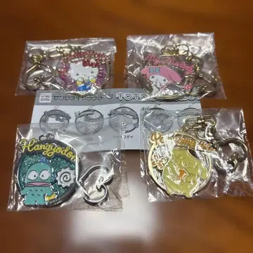 산리오 캐릭터즈 키라키라 투명 메탈 참