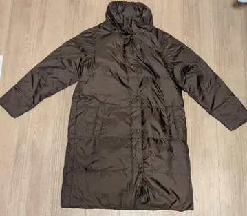 마터니티 다운 자켓 M 브라운