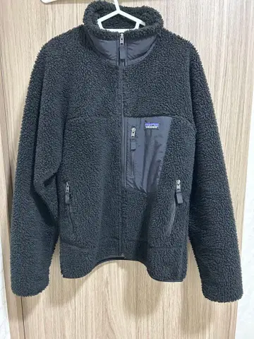 파타고니아 레트로X 플리스 올 블랙 단종 레어 Patagonia