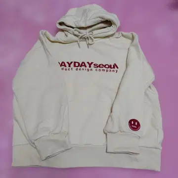 시착만 한 상품 DAYDAY SEOUL 후드 부착 후드티