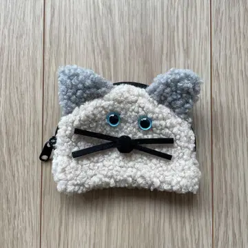 복슬복슬 고양이 파우치